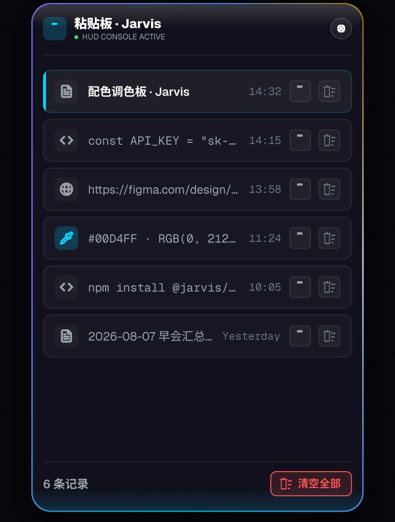 粘贴板